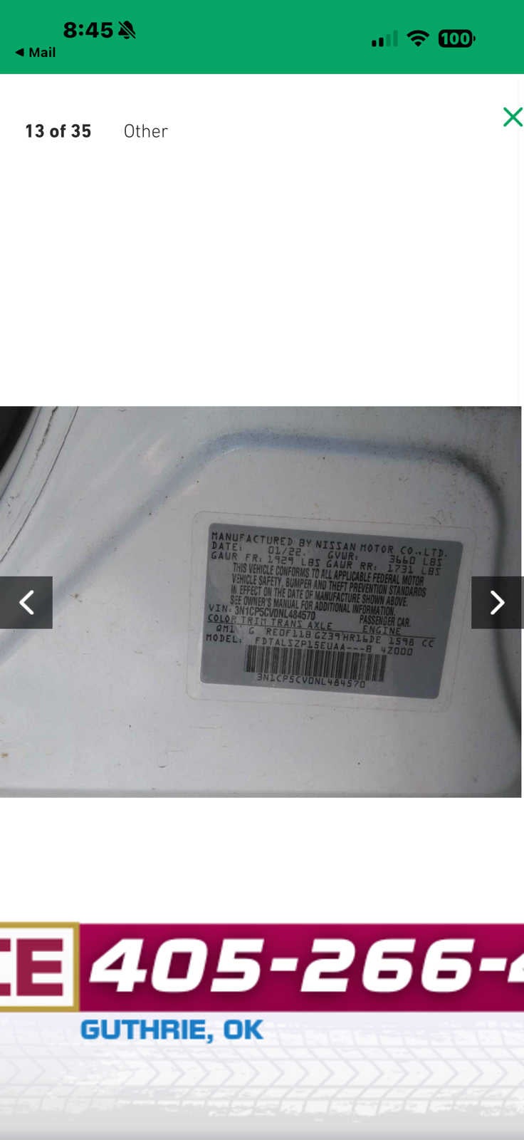 2022 Nissan Kicks SV